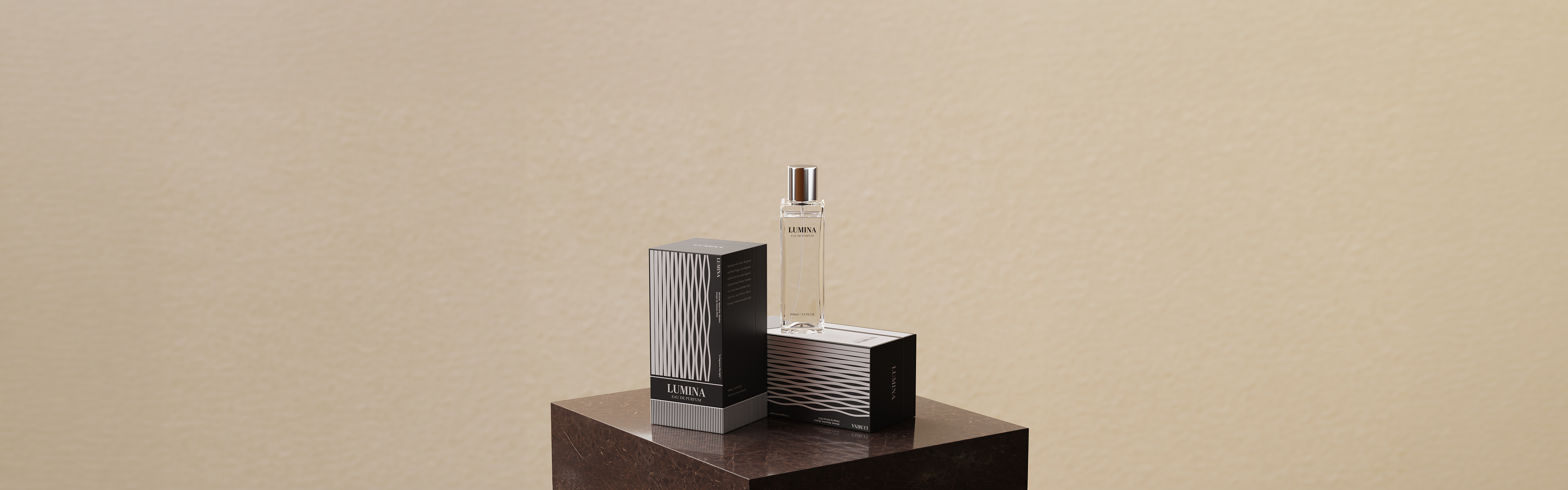 Perfume packaging display
