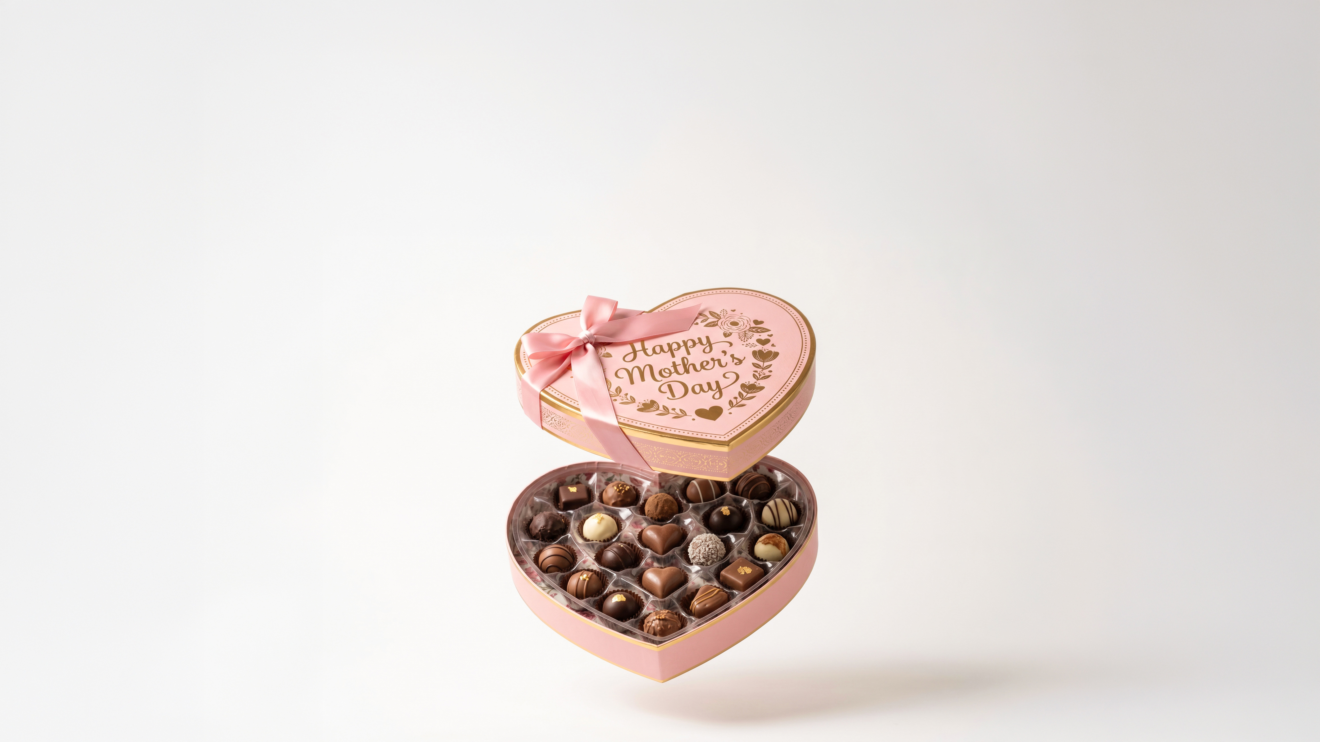 Heart-shaped Mother's Day packaging