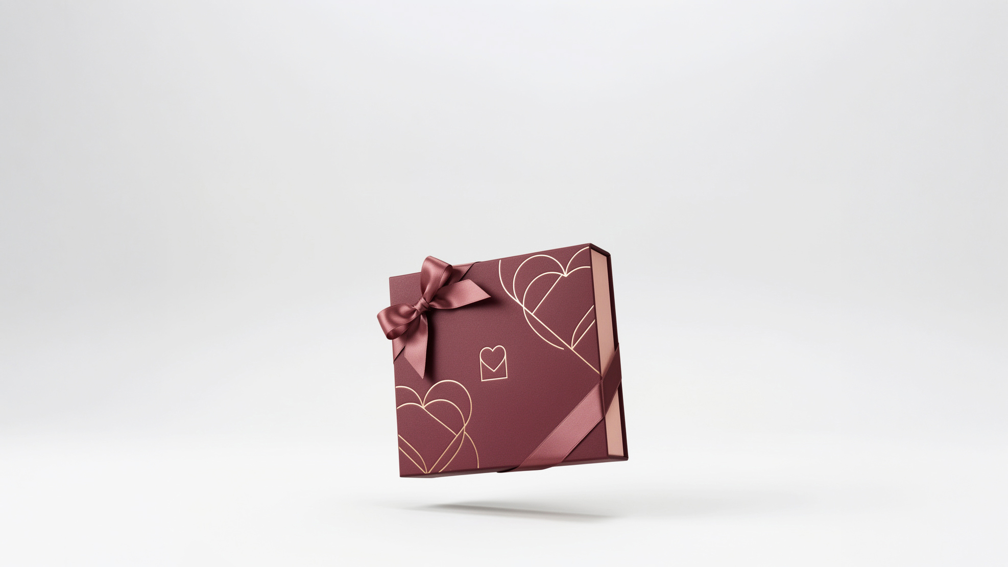 Valentine gift bag packaging