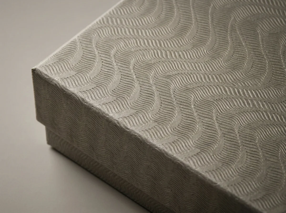 Textured embossing